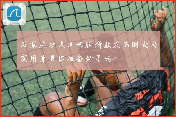石家庄功夫训练服新款发布时尚与实用兼具你准备好了吗